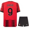 Officiële Voetbalshirt + Korte Broek AC Milan Giroud 9 Thuis 2023-24 - Kids